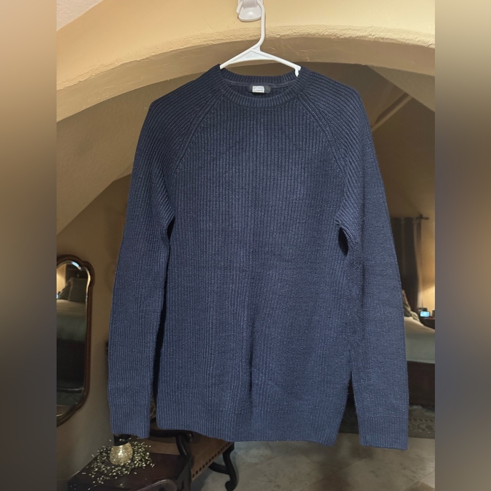 F&F Men's Navy Crewneck Sweater